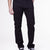 Lazer Men's Black Slim-Fit Stretch Jeans