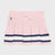 Ralph Lauren Childrenswear Girl's Hint of Pink Mult Striped Pleated Skort