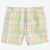 First Impressions Boy's Angel Whit Plaid Twill Shorts