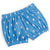 First Impressions Baby Girl's Blue Floral-Stamp Waffle-Knit Bloomers Shorts