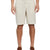 Cubavera Men's Beige Lining Linen Blend Pull-On Cargo Shorts