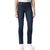 Gloria Vanderbilt Women's Navy Kansas-Whiskers Shape Effect Pull On Straight Leg Jeans