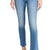 Mother Women's Light Blue Riding The Cliffside Mid Rise Dazzler Ankle Fray Jeans