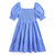 Polo Ralph Lauren Girl's Blue Smocked Cotton Jersey Dress