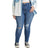 Levis Women's Blue Straight Through 721 High Rise Skinny Jeans