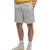 Barbour Men's Light Beige Relaxed Fit Linen Blend Shorts