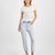 Indigo Rein Women's Light Blue Washed Mid-Rise Cropped Jeans