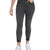 Indigo Rein Women's Washed Black High-Rise Distressed Curvy Skinny Jeans