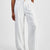 Bar Iii Women's White High Rise Pleat-Front Wide Leg Pants