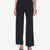 Calvin Klein Women's Black High-Rise Wide-Leg Trousers