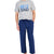 Club Room Men's Navy/Grey Best Dad Graphic Stripe Pajama Set
