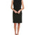 Anne Klein Women's Black Sheath Dress