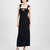 Taylor Women's Black Stretch Crepe Cutout Maxi Dress