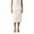 Levis Women's Light Beige Truth Slip High-Rise Slit Denim Skirt