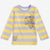 Epic Threads Boy's Multicolor Pur Transformers Graphic Striped Long-Sleeve Blouse
