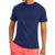Club Room Men's Blue Crossover Crewneck T-Shirt