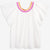 Epic Threads Girl's Angel White Crochet-Trim Swing T-Shirt