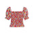 Polo Ralph Lauren Girl's Lemon Floral Riverside Smocked Jersey Blouse
