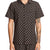Paisley Gray Men's Black Bees Gilby Slim Fit Swim Shirt