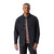 Bass Outdoor Men's Black Beauty Stretch Worker Snap Front Overshirt