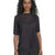 Calvin Klein Women's Black Mesh High-Neck Blouse
