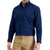 Club Room Men's Navy Pinpoint Regular Fit Dress Shirt
