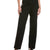 Anne Klein Women's Black Sailor Wide Leg Trouser