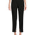 DKNY Women's Black Split-Hem Straight Pants