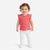 First Impression Baby Girl's Red Floral Print Sleeveless Blouse