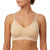 Eco Women's Beige Ultra-Soft Seamless Wireless Bra