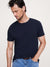 Banana Republic Men's Navy Luxury-Touch T-Shirt