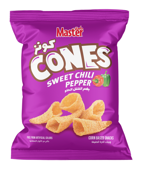 Master Cones Sweet Chili Pepper Chips 60g