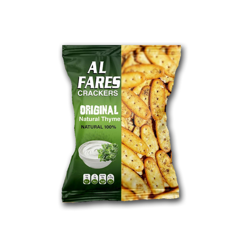 Al Fares Crackers Thyme Flavor 100g