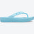 Crocs Men's Light Blue Classic Platform Flip Slippers