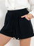 Sinsay Women's Black Elastic Waist Short | Sinsay In Lebanon
