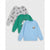 Sinsay Boy's Multicolor Long Sleeve Printed 3-Pack Sweatshirt