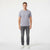 Calvin Klein Men's Light Gray Crewneck Short-Sleeve T-Shirt