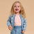 Sinsay Baby Girl's Light Blue All Over Daisy Printed Cardigan