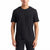 Buffalo Men's Black Crewneck Chest Pocket Short-Sleeve T-Shirt