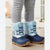 Bluey Baby Boy's Blue Winter Snow Boots