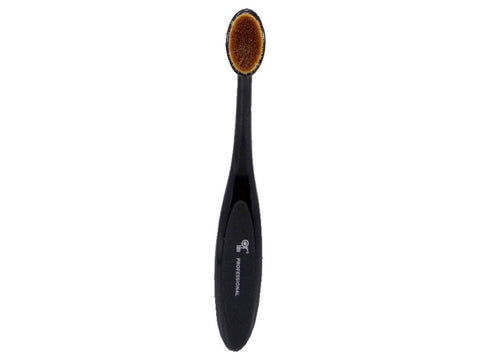 OR Bleu Curved Makeup Brush  With Oval Head orb-31