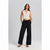 Sinsay Women's Black Wide Leg High Rise Pant