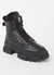 Steve Madden Women's Black Leather Triggers Boots | Steve Madden In Lebanon