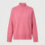 Sinsay Women's Pink Half Zipped Collar Knit Sweater
