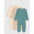 Sinsay Baby Boy's Multicolor 3 Pack Long Sleeve Overall