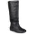 Journee Collection Women's Black Jayne Mid Calf Boots