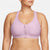 Glamorise Women's Pink Front-Closure Zip Up Sports Bra