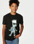 Mango Boy's Black Cotton Bart Simpson™ T-Shirt |Mango In Lebanon