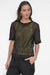 Dkny Women's Black & Yellow Double Layer Tank Blouse | Dkny In Lebanon