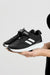 Tonny Black Unisex Black Side Stripe Velcro Closure Sneakers | Tonny Black In Lebanon